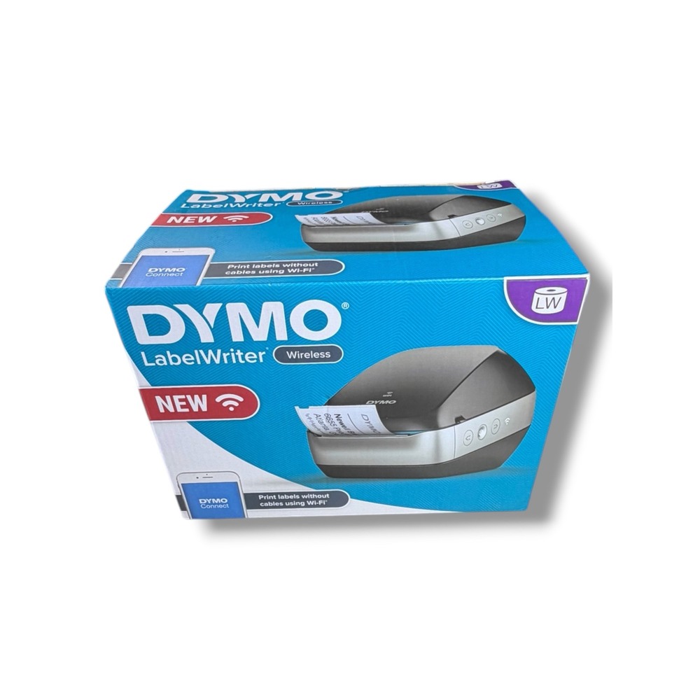 Dymo LabelWriter Wireless Thermal Label Printer Black/Silver 2002150 NEW